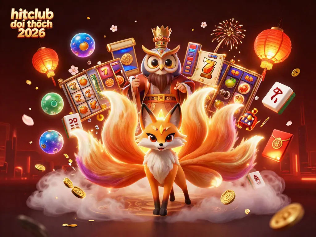 Experience the excitement at hitclub đổi thưởng 2026 with magical characters amidst dynamic slot game elements.